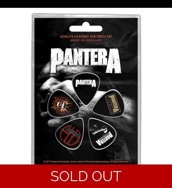 Pantera - 5 PC Guitar Pick Set